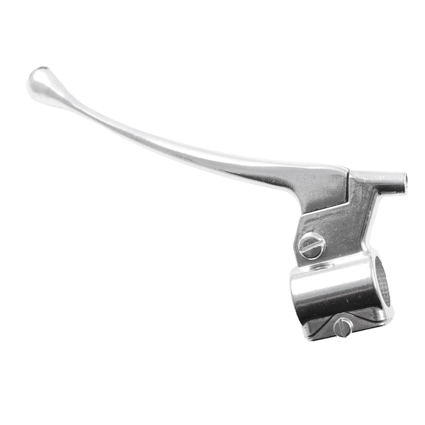 Dźwignia sprzęgła z korpusem srebrna MZ TS DPR Classic