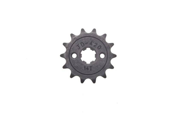 Zębatka zdawcza 14z 420 czoper Derbi Senda po 2006
