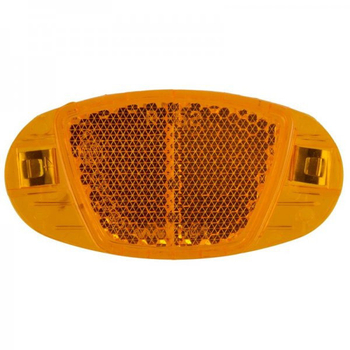 Odblask rowerowy na szprychy 4 szt pomarańczowy