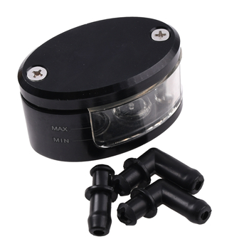 Zbiorniczek płynu hamulcowego aluminiowy czarny