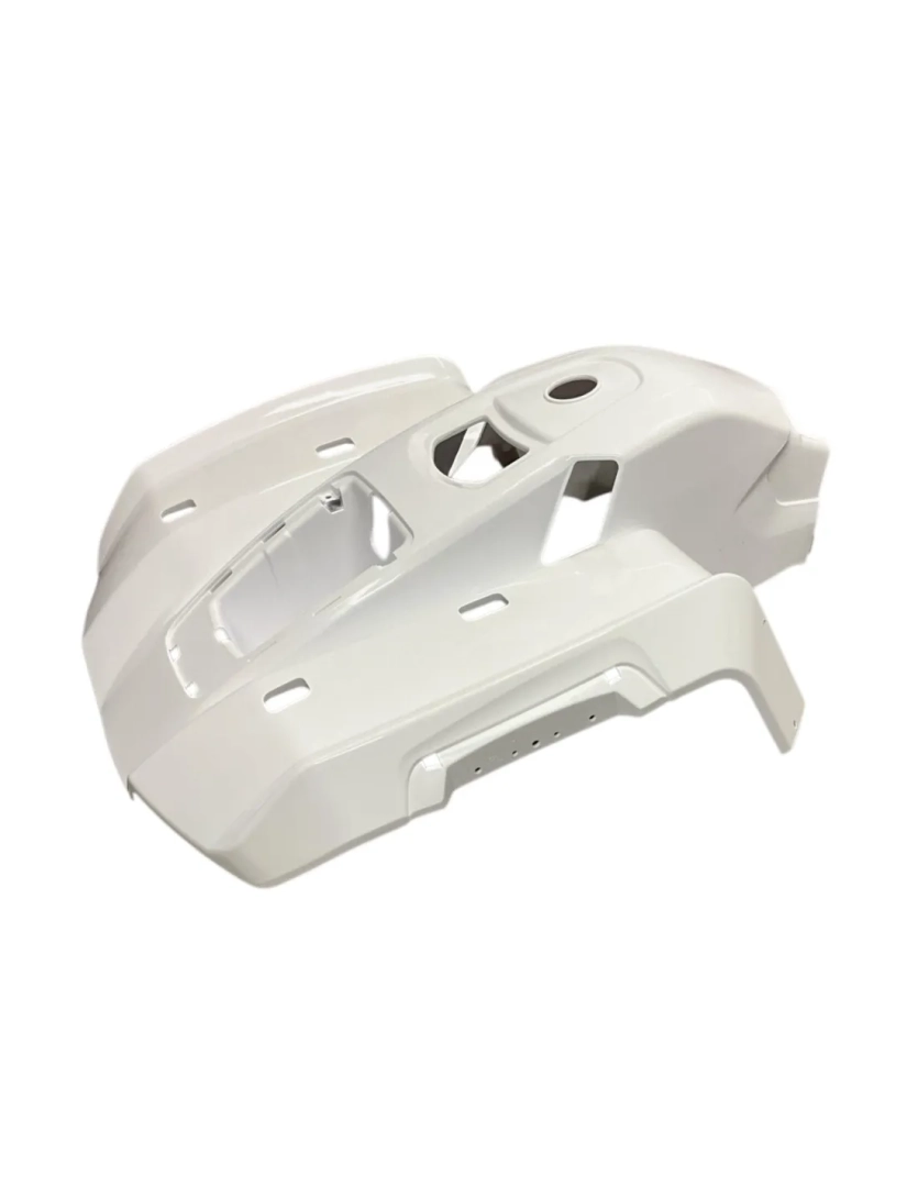 Plastik główny przedni biały quad Kayo AU180