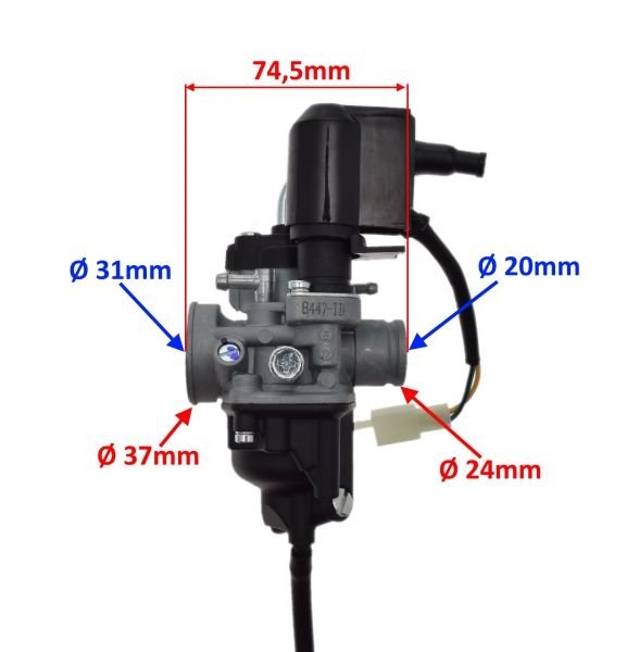 Gaźnik PHVA 17.5mm Gilera Runner 98-05 Derbi 