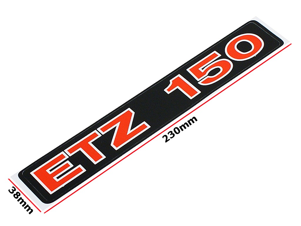 Naklejka naklejki na amortyzator MZ ETZ 150