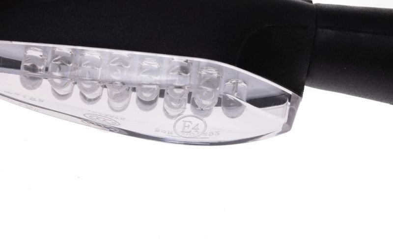 Kierunkowskaz biały klosz led 12v 1w cn para