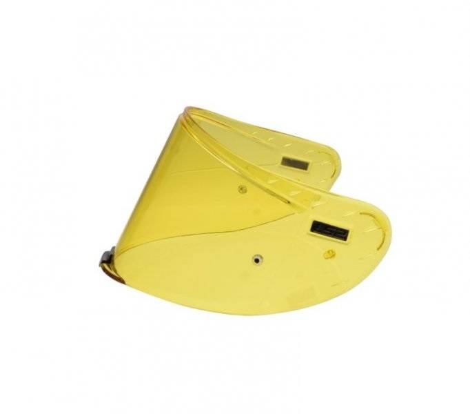 Szyba Kasku LS2 FF327 CHALLENGER Żółta