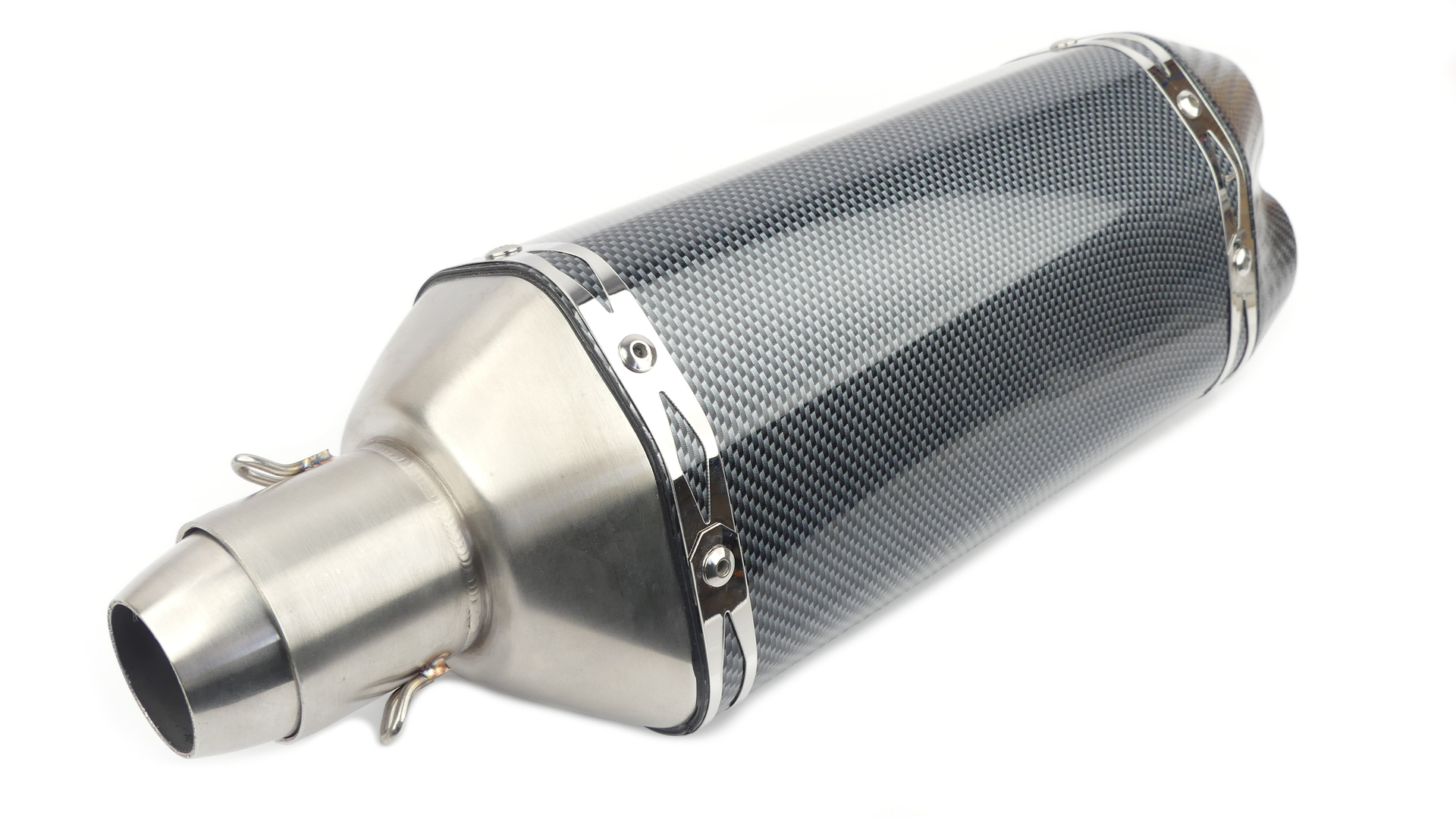 Końcówka wydechu tłumik carbon 420mm