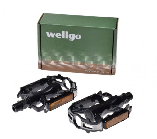 Pedał rowerowy wellgo cnc 2 szt.