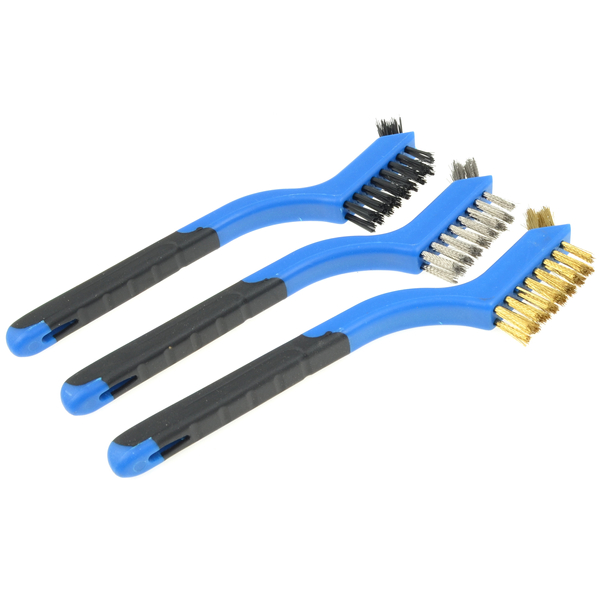 Zestaw szczotek drucianych 180mm 3 sztuki