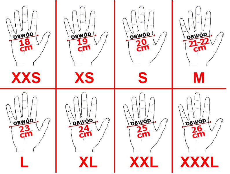 Rękawice motocyklowe letnie krótkie cross enduro