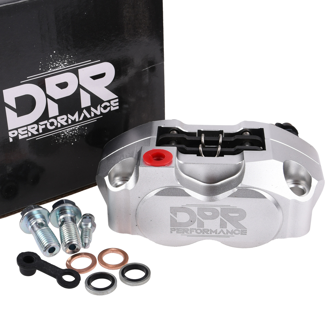 Zacisk hamulcowy srebrny Simson DPR Performance