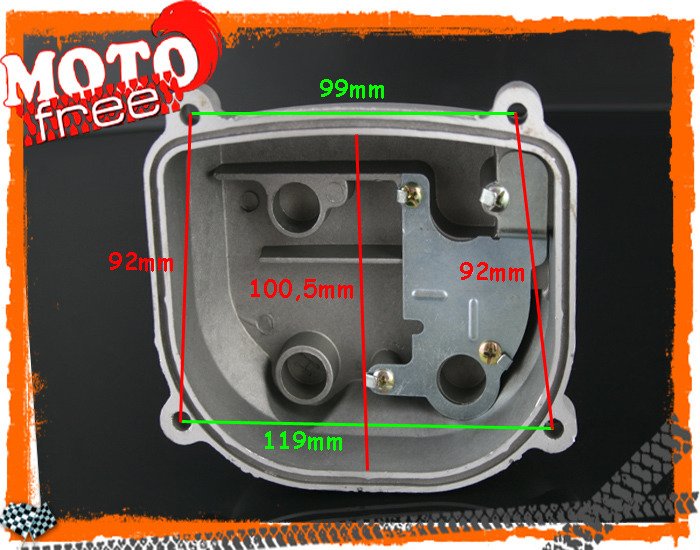 Pokrywa zaworów głowicy atv skuter 150cm3
