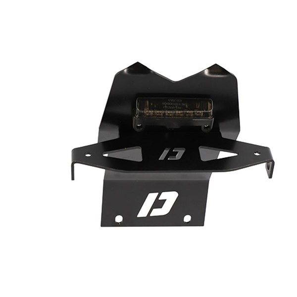 Uchwyt tablicy rejestracyjnej + lampa Derbi Senda Gilera SMT RCR 11-18r.