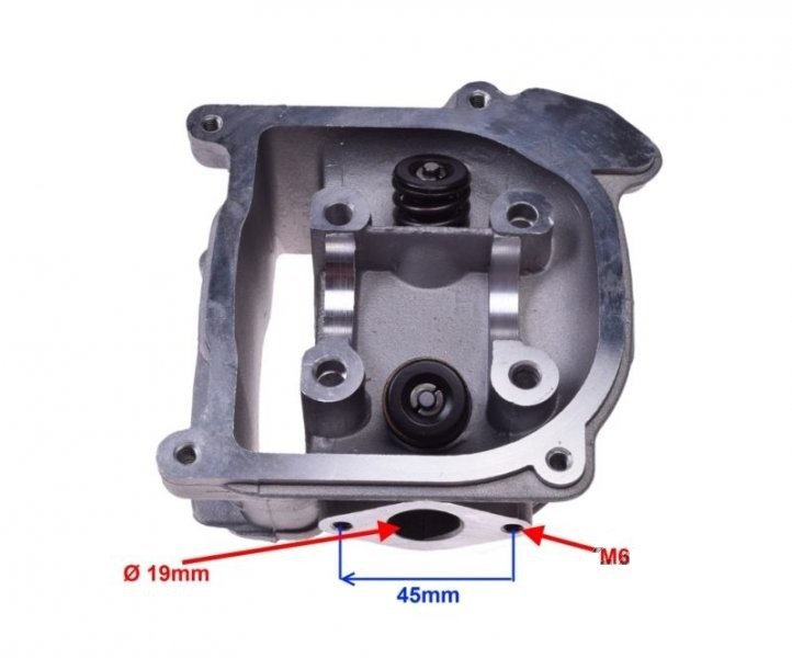Głowica z zaworami 4t delfin quest wilga 50ccm