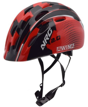 Kask rowerowy awina by moon dziecięcy m czerwony