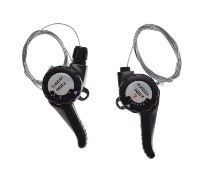 Dżwignia przerzutek 21 biegów linki w zestawie