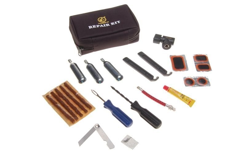 Zestaw naprawczy do przebitej opony motocyklowej