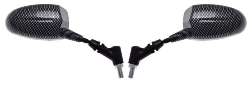 Lusterko motocyklowe racing carbon m10 mp124