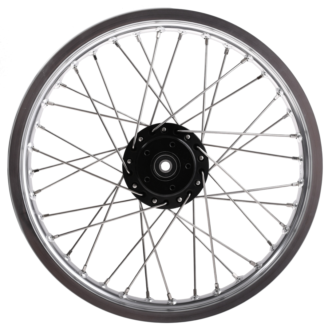 Koło jezdne 1,85x16 Simson S51 alu szprychy inox DPR