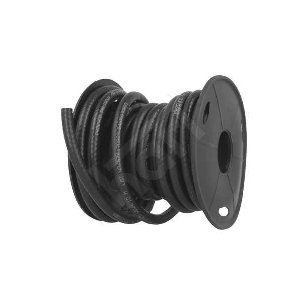 Przewód paliwowy 8mm wzmocniony czarny 1 metr