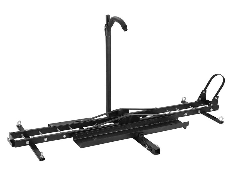 Biketec platforma do transportu motocykla z blokadą koła i uchwytem górnym