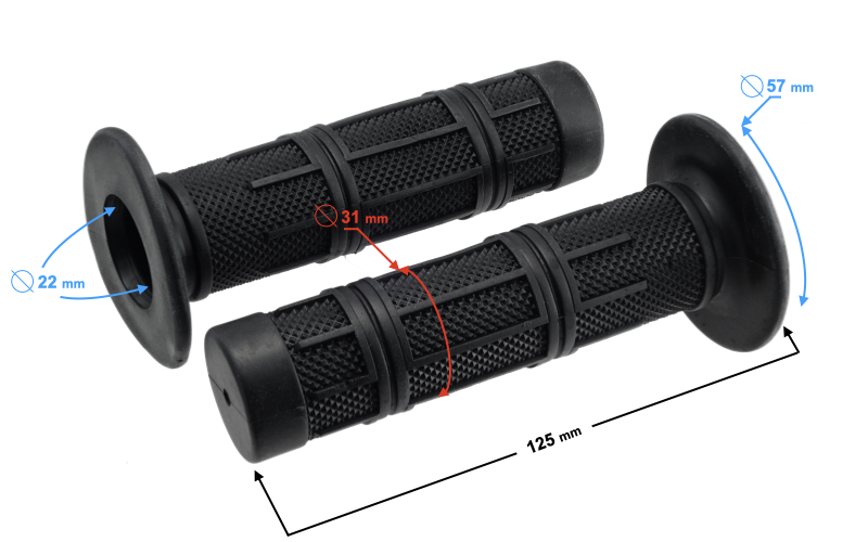 Manetki kierownicy Cross 50 80 125 150 250 uniwersalne