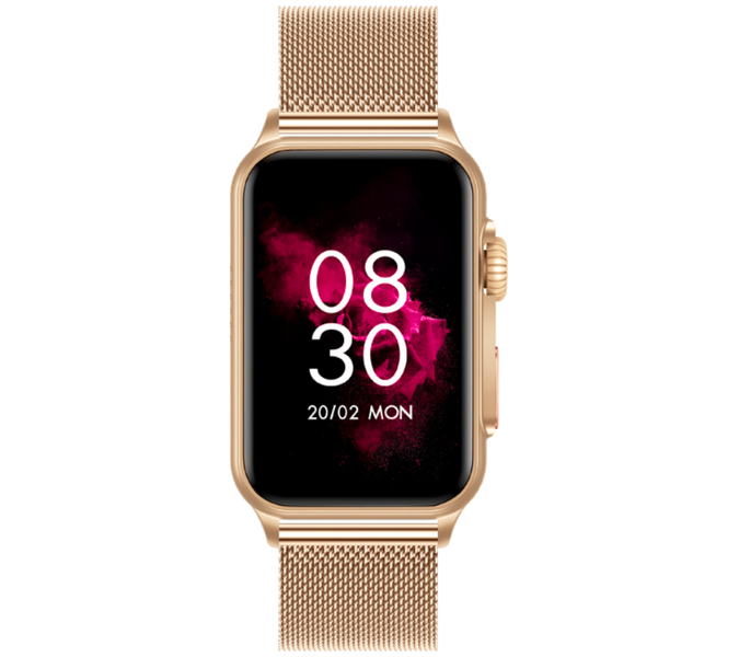 Smartwatch zegarek Rubicon damski róźowe złoto
