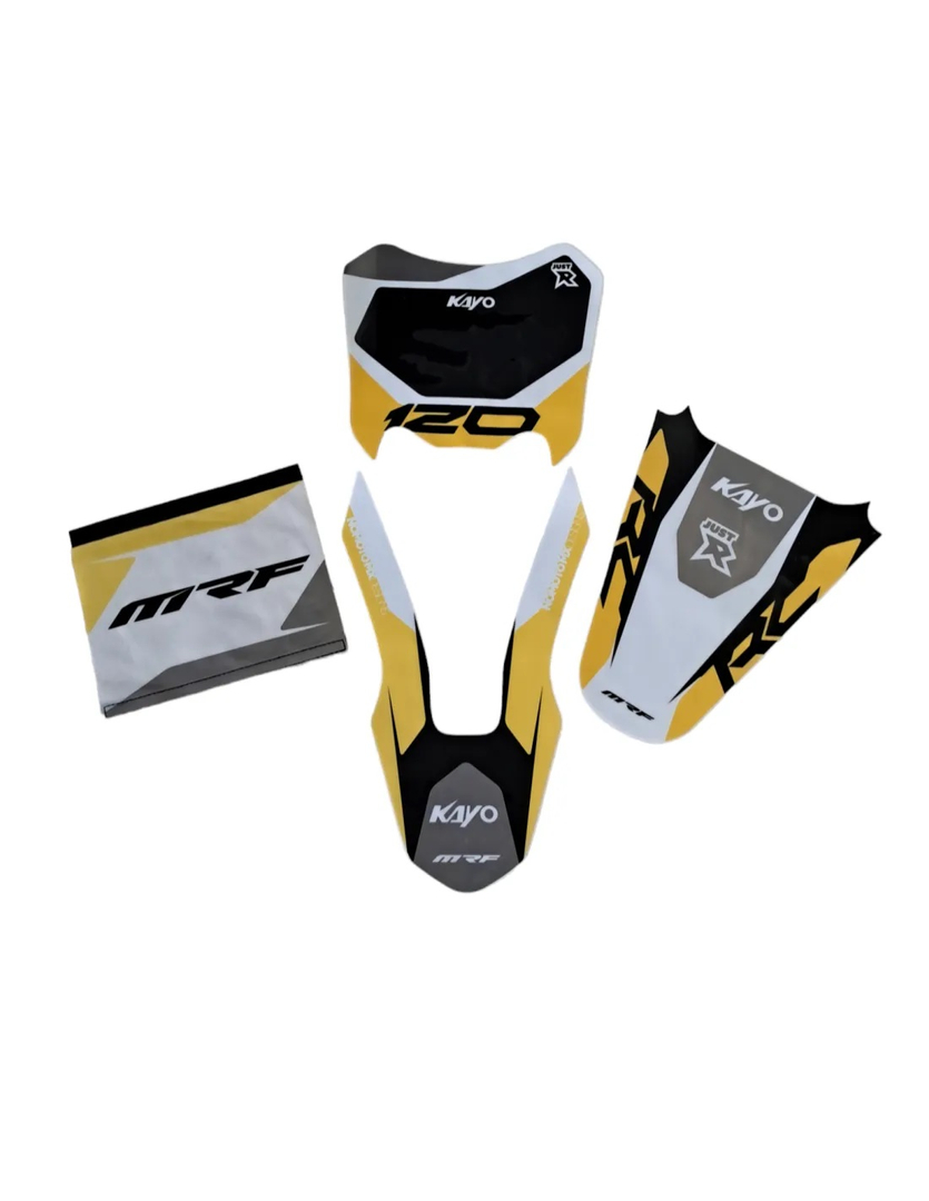 Okleina komplet naklejek pitbike MRF 120 RC 2023