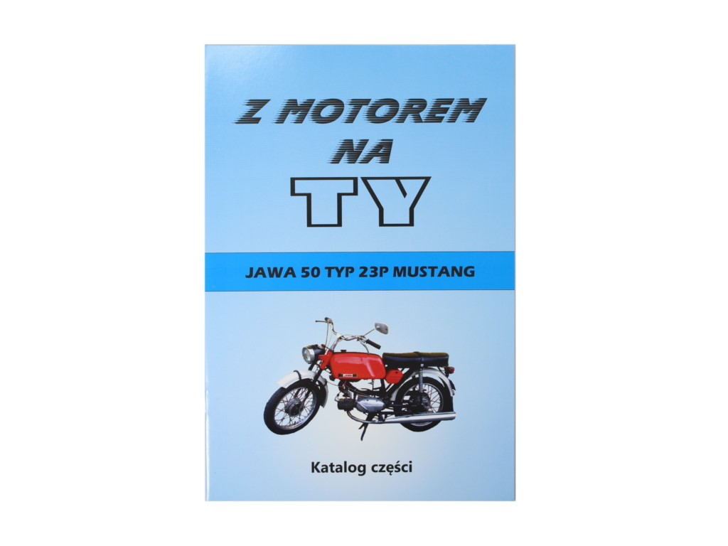 Katalog części schemat jawa 50 mustang 23p