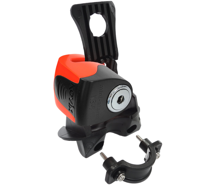 Blokada tarczy hamulcowej z alarmem KOVIX KS6 Pomarańczowa