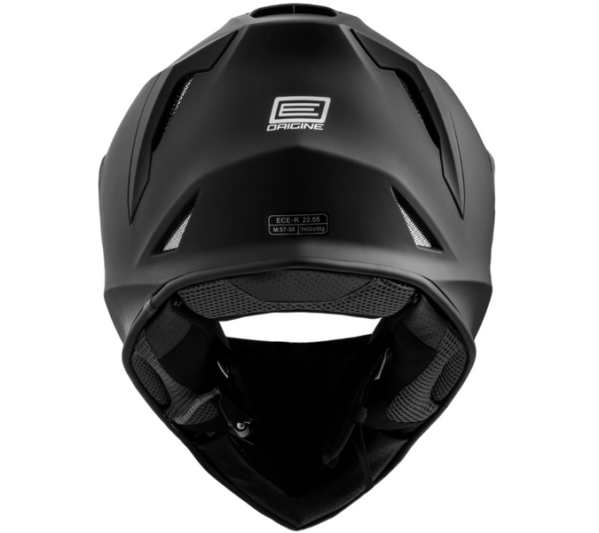 Kask motocyklowy czarny mat ORIGINE DINAMO SOLID Matt 