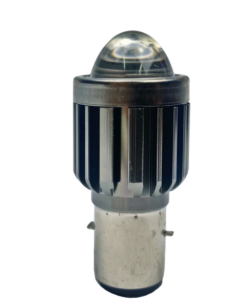 Żarówka Led do reflektorów BA20D 35/35W S2 DC 12V - 24V soczewka sferyczna