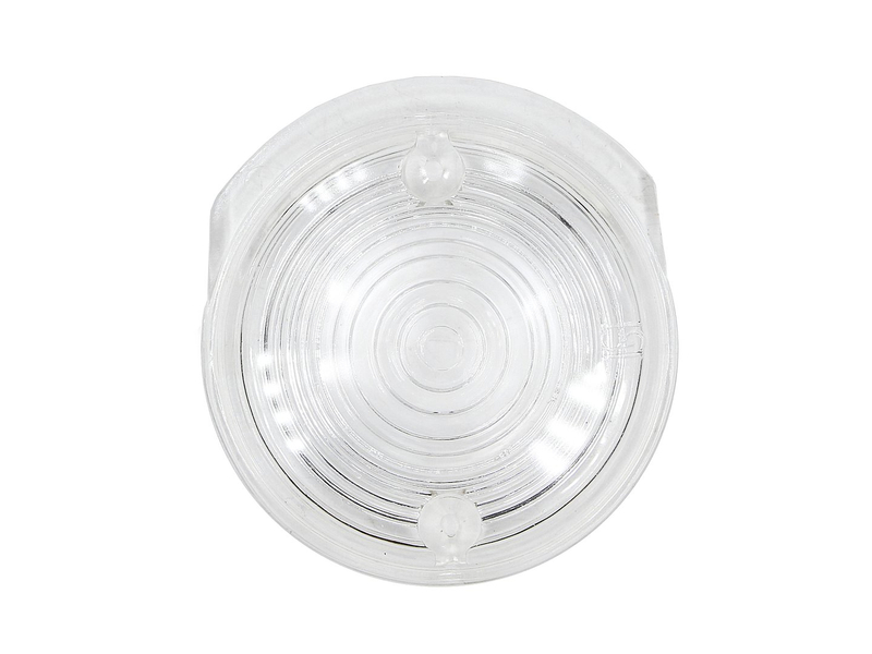 Klosz kierunkowskazu okrągły biały przód MZ ETZ Simson