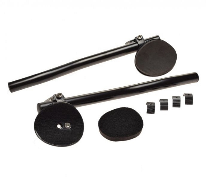 Kierownica rowerowa czarna Lemondka Aero