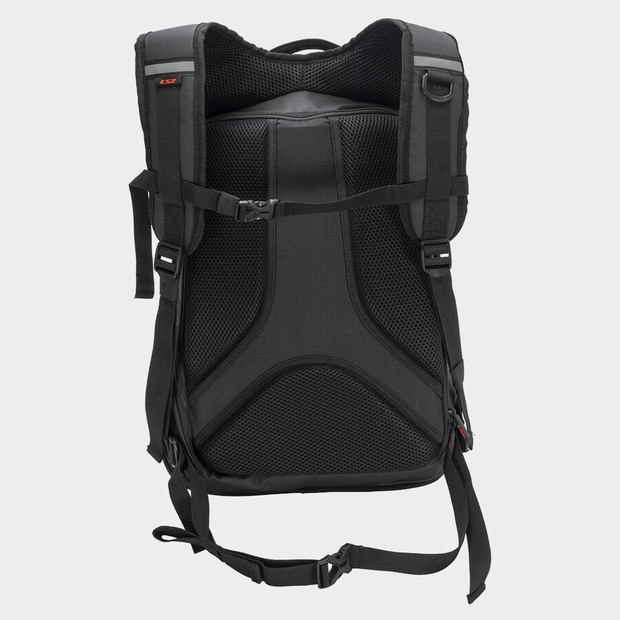 Plecak skorupa LS2 Shield Backpack 25-50l kieszeń na laptop do 17 cali