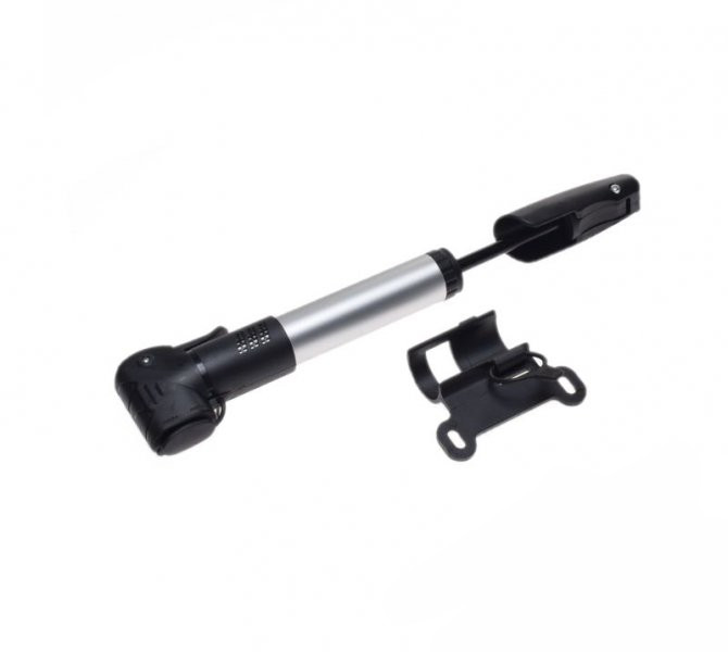 Pompka teleskopowa alu podwójna głowica av/fv/dv