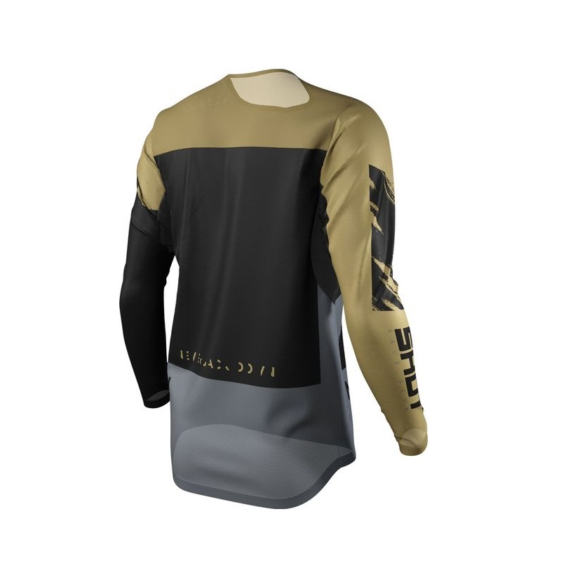 Shot Jersey Contact koszulka cross enduro złota