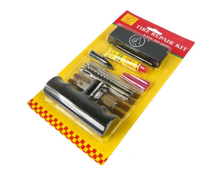 Zestaw naprawczy koła przebite koła nr 1