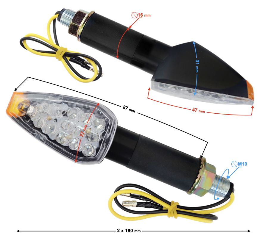 Kierunkowskazy uniwersalne MRT-008 ledowe E- mark