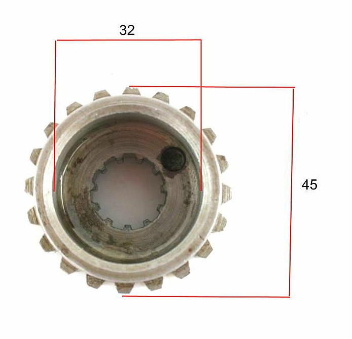 Zabierak kosza sprzęgłowego MZA Simson S51 S61 S71 SR50