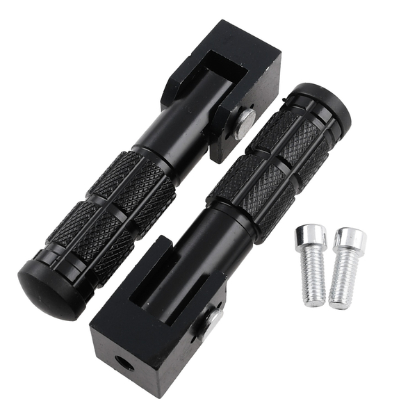 Podnóżek pasażera uniwersalny czarny alu na śrubę Racing Force