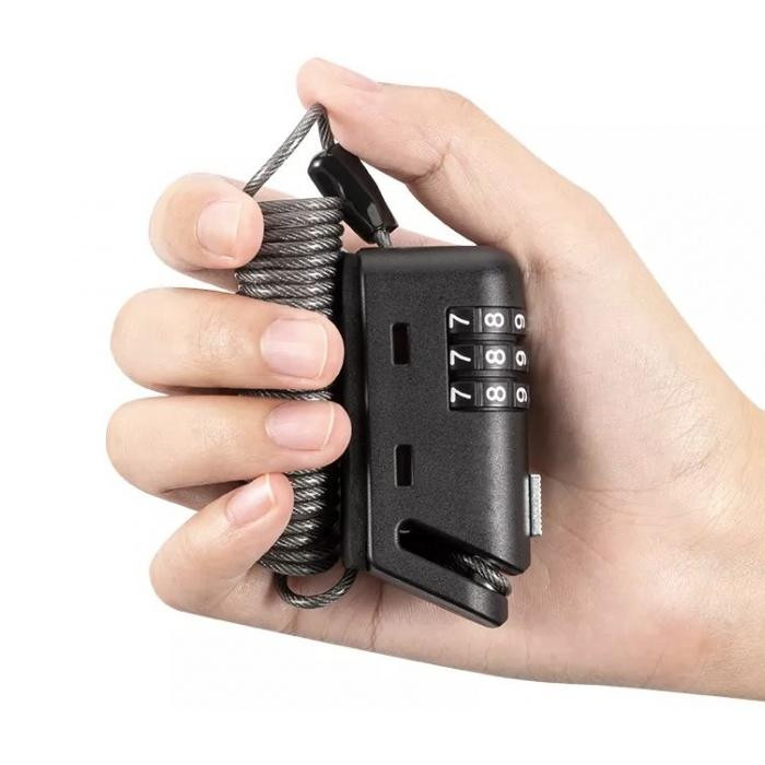 ROCKBROS Linka antykradzieżowa, zabezpieczenie rowerowe do kasku