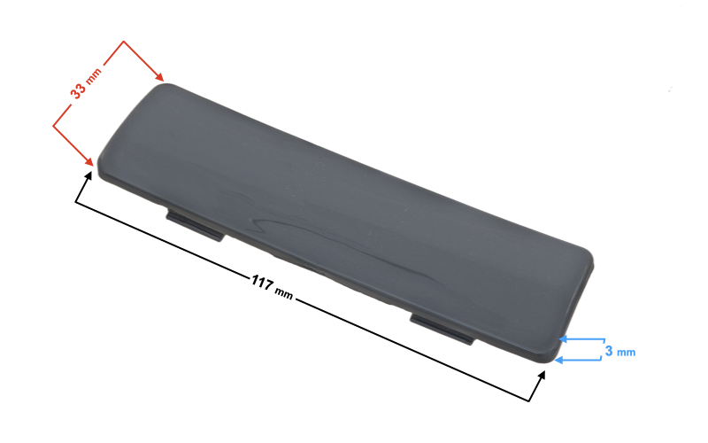 Obudowa Numeru Ramy Skuter Barton Primo