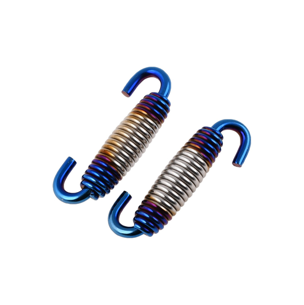 Sprężyna wydechu tęcza 35/60mm komplet