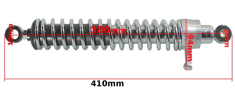 Amortyzatory tylnie mz etz 150 250 251 380mm 8/16