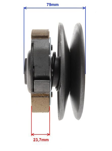 Sprzęgło tył dzwon szczęki gy6 kymco jonway 125 