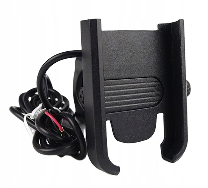 Uchwyt na telefon z ładowarką USB Motocykl Motorower