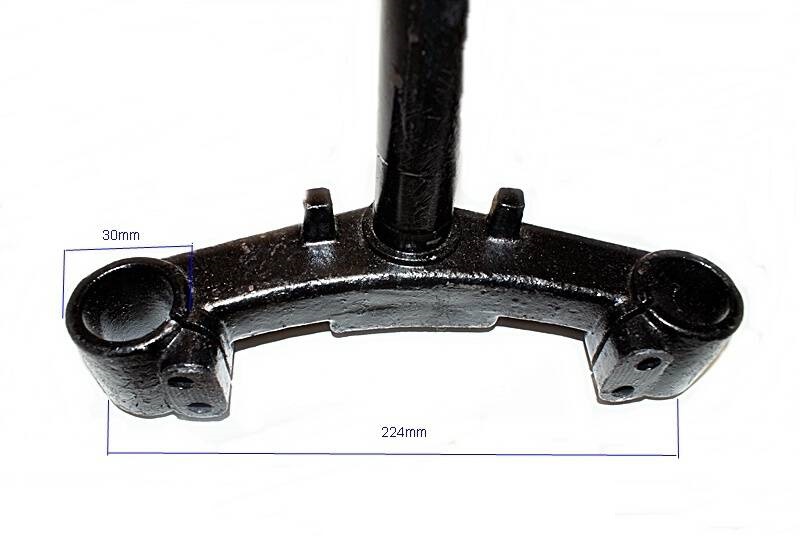 Półka sztyca kolumna kierownicy skuter 2T 4T Gy6 Romet Zipp Junak Quantum