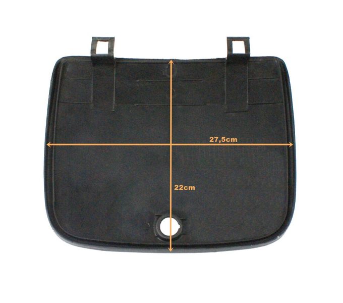 Klapka schowka czarna BT49QT-7 Żbik