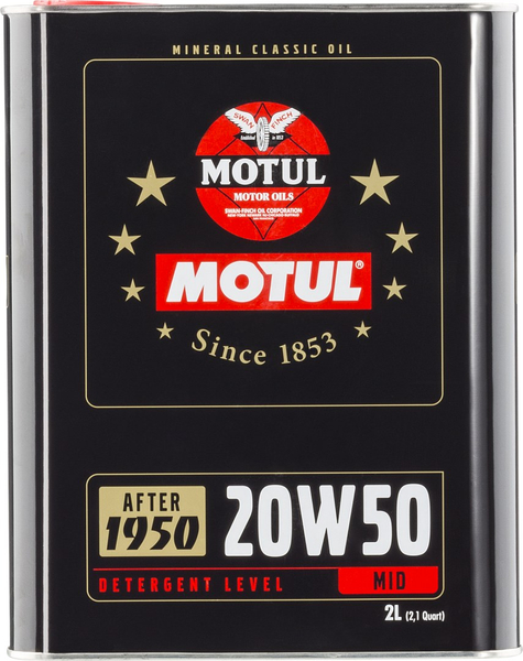 Motul classic motor oil after 1950 20w50 2l