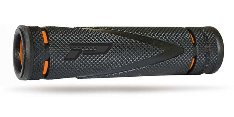 Progrip manetki PG838 atv 22+22mm czarny pomarańcz